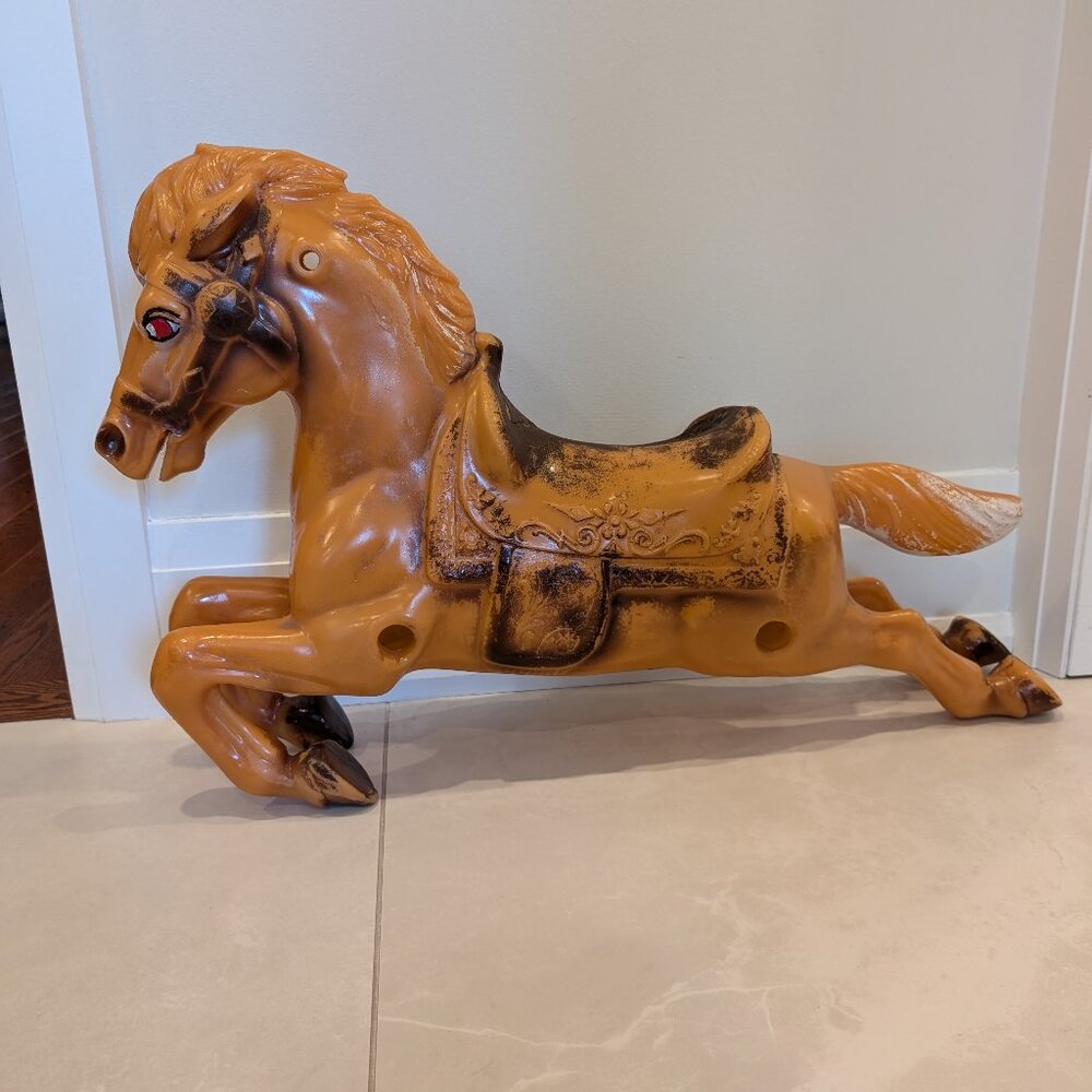 Vintage Plastic Rocking Horse